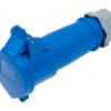 IND-163BC-IP44 240V 16A BLUE CONNECTOR