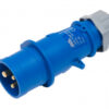 IND-163BP-IP44 240V 16A BLUE PLUG