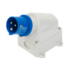 IND-163BWMAI-IP44 240V 16A BLUE SURFACE MOUNT APPLIANCE INLET