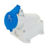 IND-163BWMS-IP44 240V 16A BLUE SURFACE MOUNT SOCKET