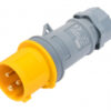 IND-163YP-IP44 110V 16A YELLOW PLUG