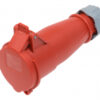 IND-164RC-IP44 415V 16A RED 4-PIN CONNECTOR