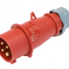 IND-164RP-IP44 415V 16A RED 4-PIN PLUG
