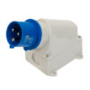 IND-323BWMAI-IP44 240V 32A BLUE SURFACE MOUNT APPLIANCE INLET