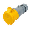 IND-323YC-IP44 110V 32A YELLOW CONNECTOR
