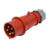 IND-325RP-IP44 415V 32A RED 5-PIN PLUG