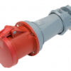 IND-635RC-IP44 415V 63A RED 5-PIN CONNECTOR